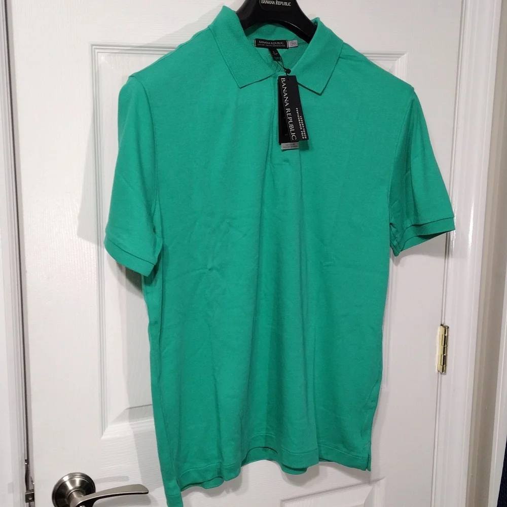 Banana Republic Luxury Touch Performance Polo